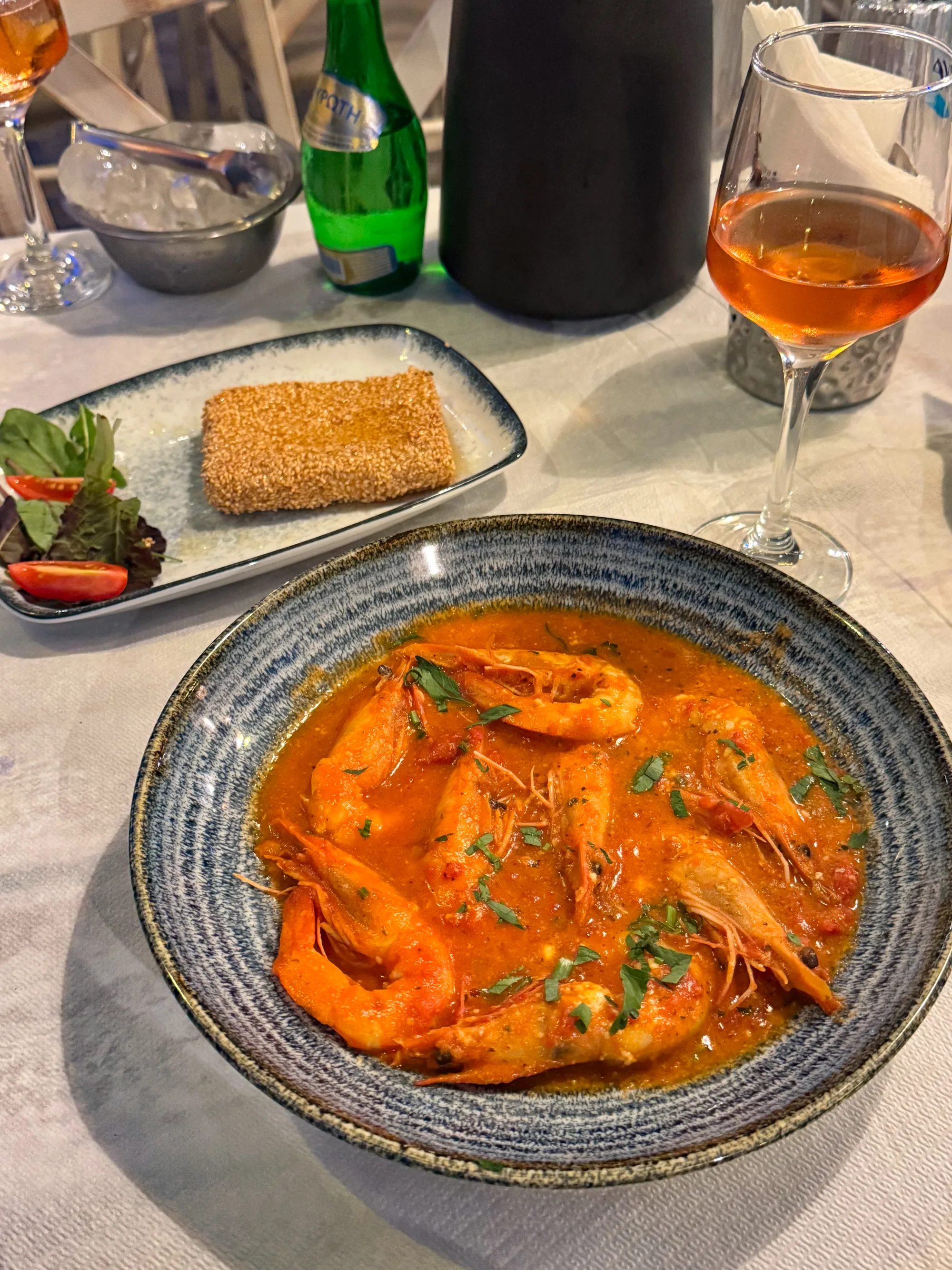 O seară gastronomică în Thassos